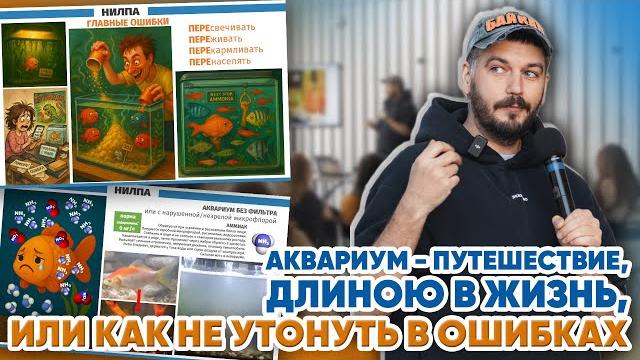 Лекция "аквариум - путешествие, длиною в жизнь, или как не утонуть в ошибках". андрей тихонов. Лекция "аквариум - путешествие, длиною в жизнь, или как не утонуть в ошибках". андрей тихонов.