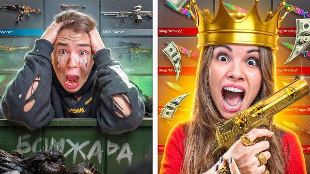 Бедный vs богатый в standoff 2! кто сильнее? Бедный vs богатый в standoff 2! кто сильнее?