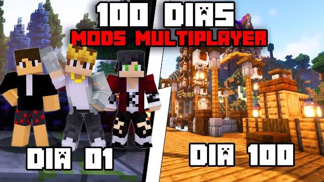 Eu sobrevivi 100 dias em um mundo com mods multiplayer - o filme Eu sobrevivi 100 dias em um mundo com mods multiplayer - o filme