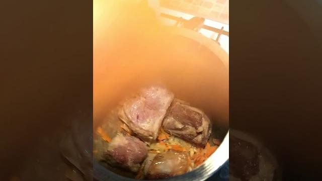 Борщ в афганском казане Борщ в афганском казане