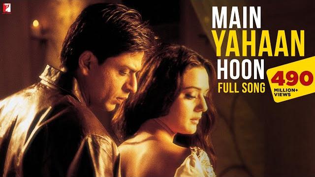 Main yahaan hoon | full song | veer-zaara | shah rukh khan, preity zinta | madan mohan, udit narayan Main yahaan hoon | full song | veer-zaara | shah rukh khan, preity zinta | madan mohan, udit narayan