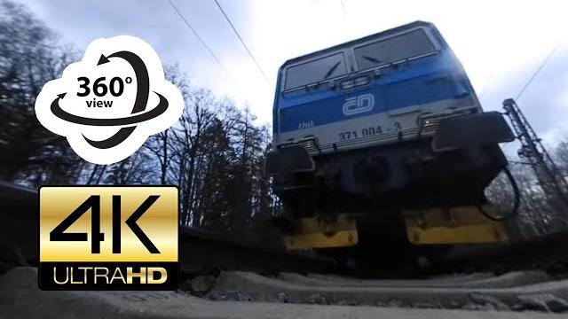 360° camera under train (4k) virtual reality 360° camera under train (4k) virtual reality