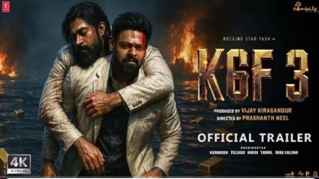 Omg k.g.f: chapter 3 - release date official | rocking star yash | prabhas | prashanth neel Omg k.g.f: chapter 3 - release date official | rocking star yash | prabhas | prashanth neel