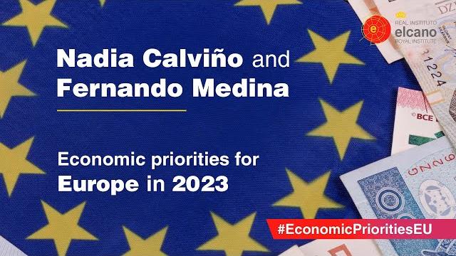 Conversation with nadia calviño and fernando medina on ‘economic priorities for europe in 2023’ Conversation with nadia calviño and fernando medina on ‘economic priorities for europe in 2023’