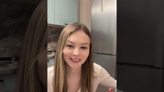 Cute girl eating food livestream bigo. Cute girl eating food livestream bigo.