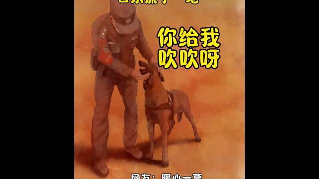 執勤中的警犬看到小孩吃烤腸口水流了一地。 武警:一般給你安排烤腸。網友:畫面讓人暖心。#畫一個故事 #暖心一幕 #溫暖瞬間 #狗狗故事 #人生感悟 #感人壹幕 #正能量 #心靈暖流 #大熱門 執勤中的警犬看到小孩吃烤腸口水流了一地。 武警:一般給你安排烤腸。網友:畫面讓人暖心。#畫一個故事 #暖心一幕 #溫暖瞬間 #狗狗故事 #人生感悟 #感人壹幕 #正能量 #心靈暖流 #大熱門