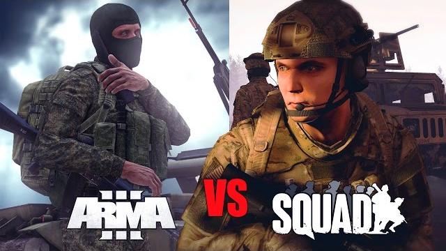 Squad vs arma 3 - хуже или лучше? обзор! Squad vs arma 3 - хуже или лучше? обзор!