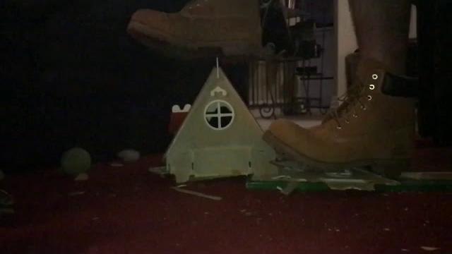 Timbs crush dollhouse - slow mo - 3 of 3 Timbs crush dollhouse - slow mo - 3 of 3