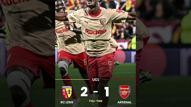 Lens vs. arsenal 2 - 1 Lens vs. arsenal 2 - 1