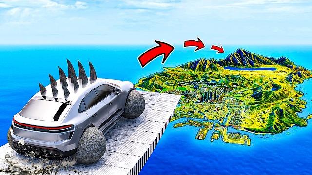 Elemental cars vs impossible ramps in gta 5 Elemental cars vs impossible ramps in gta 5