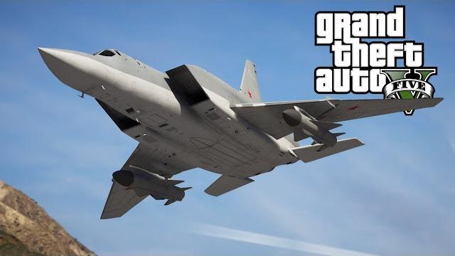 Gta v tu-22m3 backfire c bomber (mod) Gta v tu-22m3 backfire c bomber (mod)