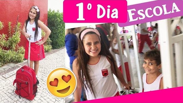 Rotina da manhã - meu primeiro dia de aula Rotina da manhã - meu primeiro dia de aula