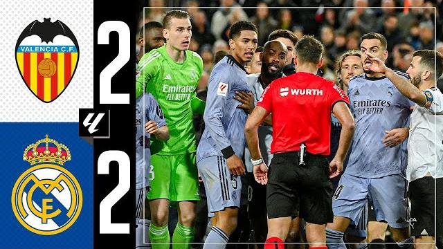 Valencia 2-2 real madrid | highlights | laliga 2023/24 Valencia 2-2 real madrid | highlights | laliga 2023/24