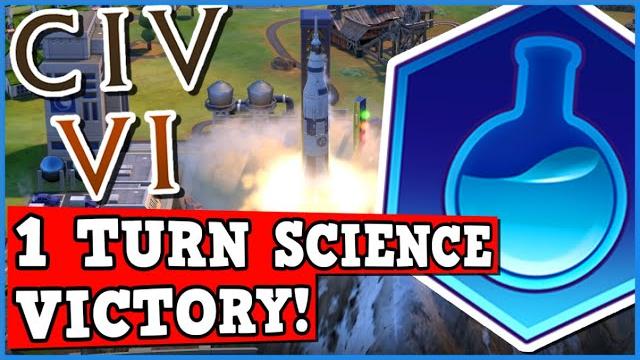 1 turn science victory! civ 6 is a perfectly balanced game with no exploits - infinite science!!! 1 turn science victory! civ 6 is a perfectly balanced game with no exploits - infinite science!!!