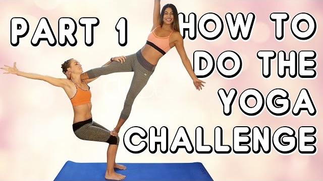 Yoga challenge: how to!! acro tutorial #1: flag pose, 20 minute partner stretching & workout Yoga challenge: how to!! acro tutorial #1: flag pose, 20 minute partner stretching & workout