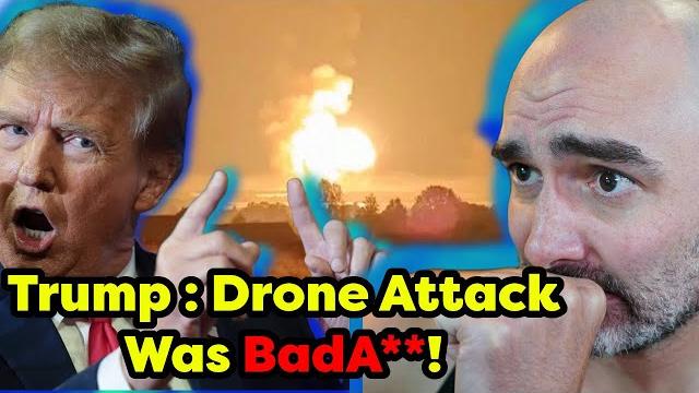 Even trump admits ukraines drone attack was bada**!! Even trump admits ukraines drone attack was bada**!!