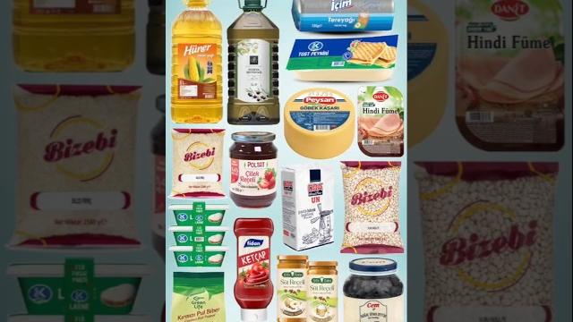 Bu sali bi̇m'de - peynir, kaşar, zeytin yağı, pirinç, kuru fasulye, tereyağı, labne, zeytin, yoğurt Bu sali bi̇m'de - peynir, kaşar, zeytin yağı, pirinç, kuru fasulye, tereyağı, labne, zeytin, yoğurt
