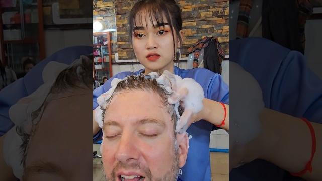 Best ever head massage. so strong! #massage #headmassage #ladybarber #asmr #asmrsounds Best ever head massage. so strong! #massage #headmassage #ladybarber #asmr #asmrsounds