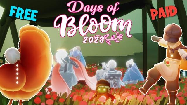Are you ready for days of bloom 2023 ? | days of bloom 2023 all cosmetics | sky cotl | vizsky Are you ready for days of bloom 2023 ? | days of bloom 2023 all cosmetics | sky cotl | vizsky