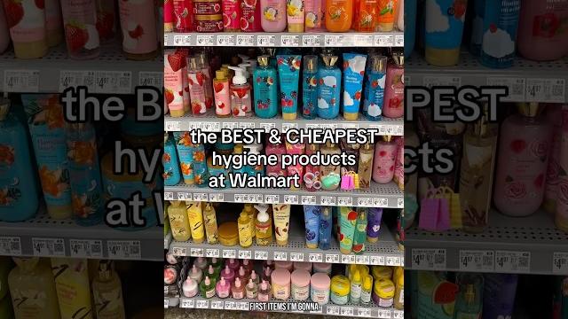 The best hygiene items at walmart️ #walmarthaul #hygieneshopping #hygienehaul #bodycareroutine The best hygiene items at walmart️ #walmarthaul #hygieneshopping #hygienehaul #bodycareroutine