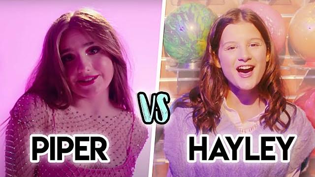 Piper rockelle vs hayley leblanc singing battle! Piper rockelle vs hayley leblanc singing battle!