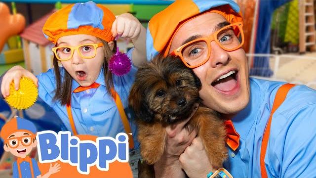 Blippi's puppy playdate adventure with layla and myka | blippi's ultimate playdate | videos for kids Blippi's puppy playdate adventure with layla and myka | blippi's ultimate playdate | videos for kids