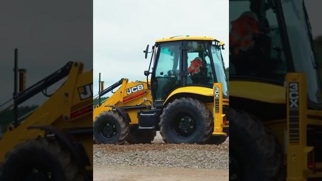 Laser levelling with the new jcb backhoe loader Laser levelling with the new jcb backhoe loader