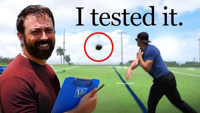 Why it's impossible to throw a football straight Why it's impossible to throw a football straight