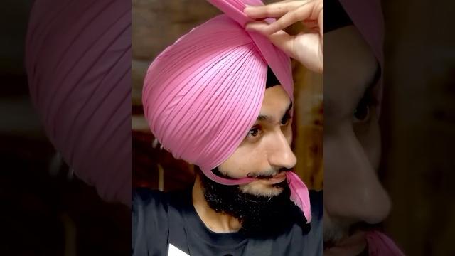Pecha wali pagg ️ #trendingshorts #turban #love Pecha wali pagg ️ #trendingshorts #turban #love