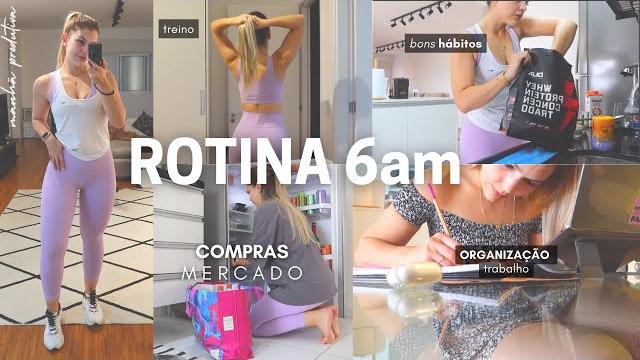 Manhã produtiva treino, mercado, trabalho, rotina Manhã produtiva treino, mercado, trabalho, rotina