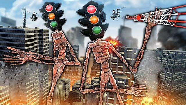 Огромный светофороголовый атакует город! самый большой scp светофороголовый! выживание в garry`s mod Огромный светофороголовый атакует город! самый большой scp светофороголовый! выживание в garry`s mod
