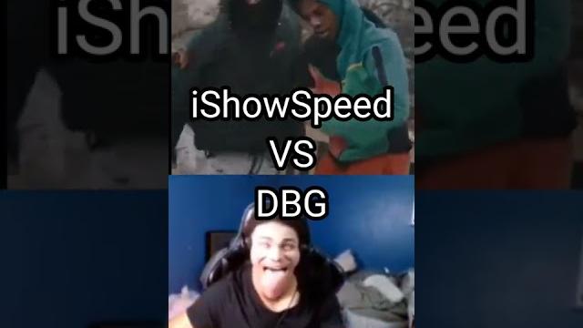 Ishowspeed vs dbg-dblocks #shorts Ishowspeed vs dbg-dblocks #shorts