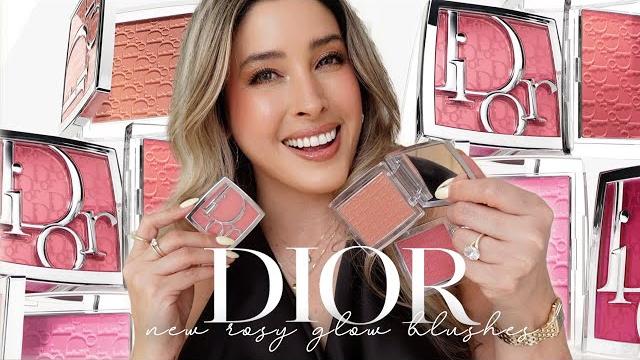 New dior makeup: dior rosy glow blushes new dior blushes swatches, compared with dior blush sticks New dior makeup: dior rosy glow blushes new dior blushes swatches, compared with dior blush sticks
