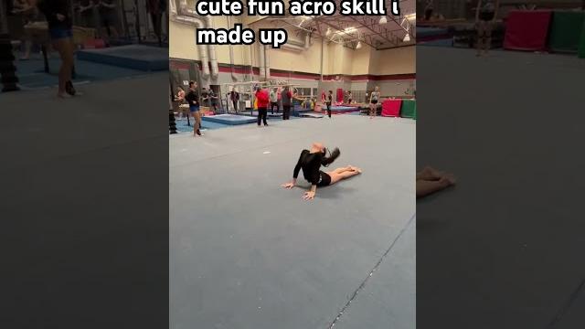Fun acro skill i made up #shorts #shortsfeed #gymnast #gymnasticflips #gymnastics #gymnasticsfloor Fun acro skill i made up #shorts #shortsfeed #gymnast #gymnasticflips #gymnastics #gymnasticsfloor