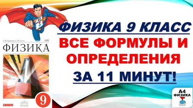 Физика за 9 класс, все формулы и определения, повторение, впр, контрольная, огэ, егэ, шпаргалка. Физика за 9 класс, все формулы и определения, повторение, впр, контрольная, огэ, егэ, шпаргалка.