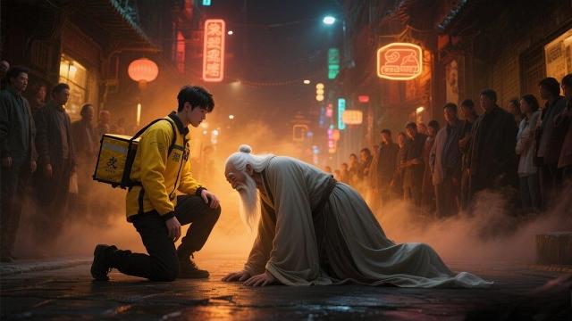 Poor boy saves old man—turns out he’s a hidden god! grants time power, life changes forever! Poor boy saves old man—turns out he’s a hidden god! grants time power, life changes forever!