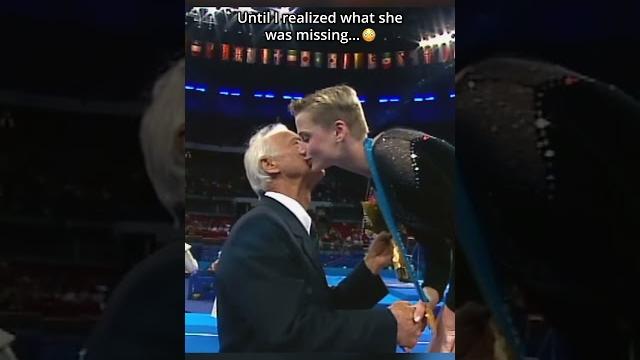 She really won the olympics without wearing these... #gymnastics #grips #sports #olympics She really won the olympics without wearing these... #gymnastics #grips #sports #olympics