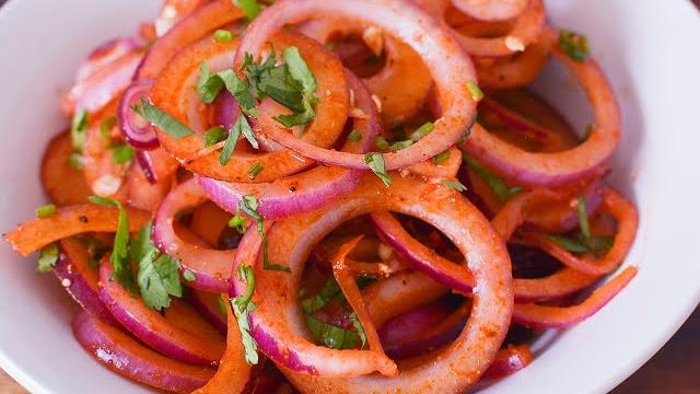 Onion salad Onion salad