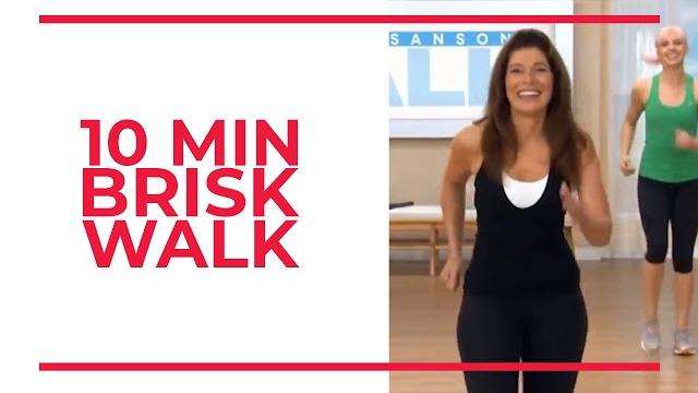 10 minute brisk walk | at home workouts 10 minute brisk walk | at home workouts