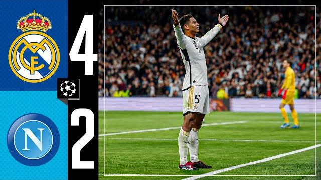 Real madrid 4-2 ssc napoli | highlights | champions league Real madrid 4-2 ssc napoli | highlights | champions league