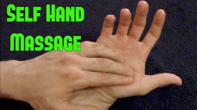 Self massage: hand pain Self massage: hand pain