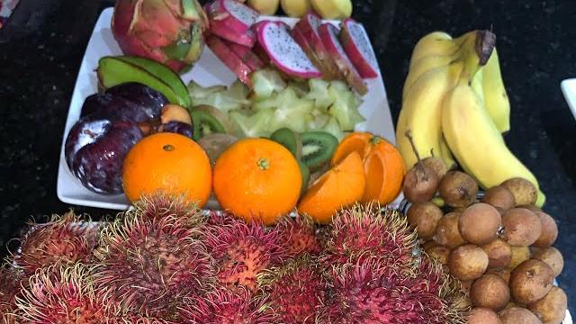 Tropical exotic fruits mukbang Tropical exotic fruits mukbang