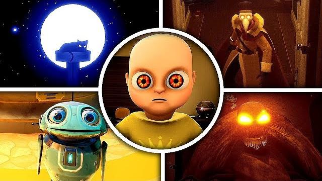 The baby in yellow: black cat - gameplay & ending The baby in yellow: black cat - gameplay & ending