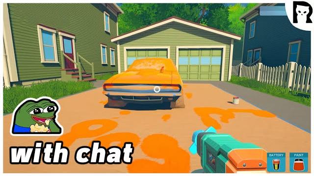 Lirik plays spray paint simulator Lirik plays spray paint simulator