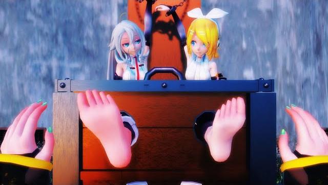 【mmd】ia vs rin 【mmd】ia vs rin