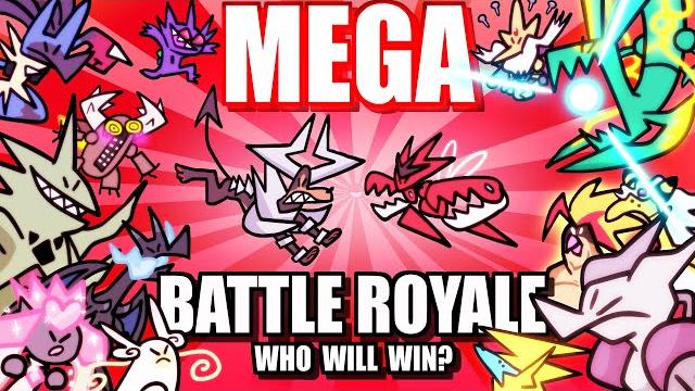 Mega pokemon battle royale (loud sound/flashing lights warning) ️ collab with @gnoggin Mega pokemon battle royale (loud sound/flashing lights warning) ️ collab with @gnoggin