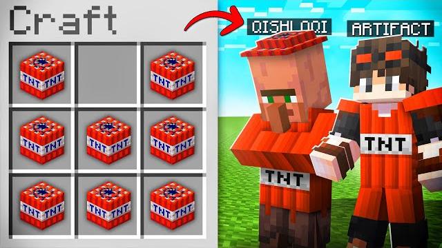 Minecraft lekin, hoxlagan blokdan aslahalar yasash mumkin! Minecraft lekin, hoxlagan blokdan aslahalar yasash mumkin!