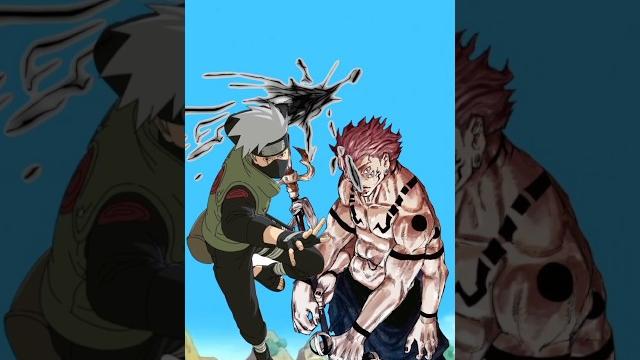 Kakashi vs jujutsu kaisan #anime shorts Kakashi vs jujutsu kaisan #anime shorts