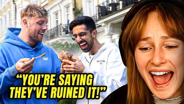 Freya reacts to sidemen test viral tiktok restaurants Freya reacts to sidemen test viral tiktok restaurants