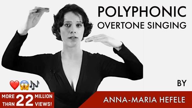 Polyphonic overtone singing - by anna-maria hefele follow me! Polyphonic overtone singing - by anna-maria hefele follow me!
